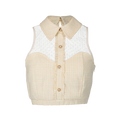 The Tweed Collection - 别致翻领粗花呢上衣 <香草色>