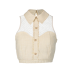 The Tweed Collection - 别致翻领粗花呢上衣 <香草色>