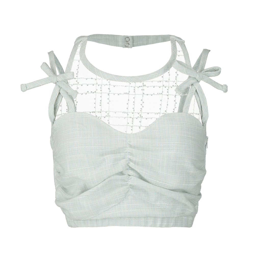 The Ribbon Collection - Sweet Ribbon Top <Blue>
